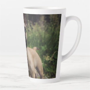 French Bulldog Throw Pillow Latte Mug