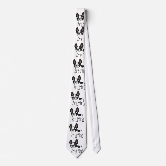 French Bulldog tie (Front)