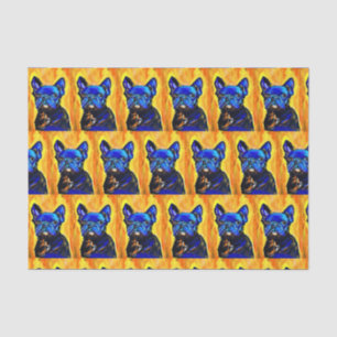 French Bulldog Tissue  Paper