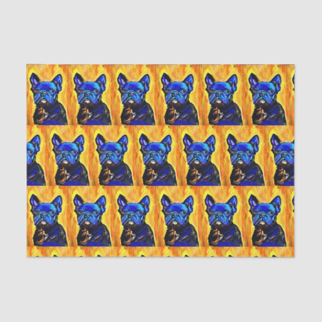 French Bulldog Tissue  Paper (Front)