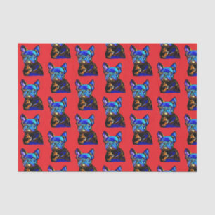 French Bulldog Tissue  Paper