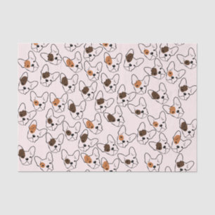 French Bulldog Tissue Paper