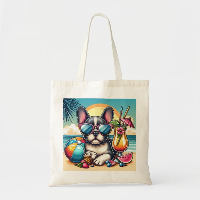 French Bulldog Tote Bag (Front)