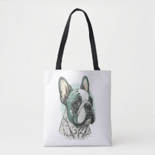 French bulldog tote bag