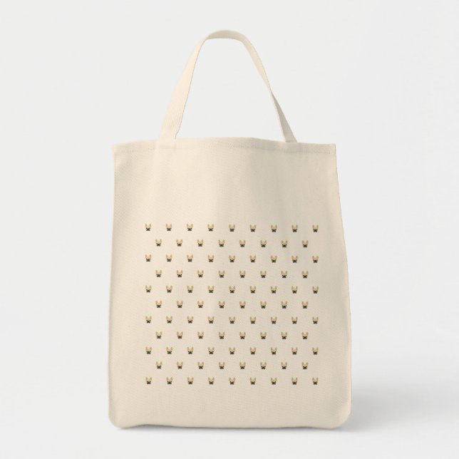 French Bulldog Tote Bags (Front)