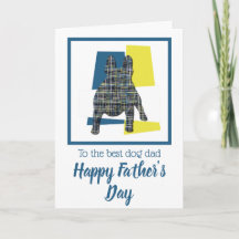 French Bulldog TriColour Father’s Day Card