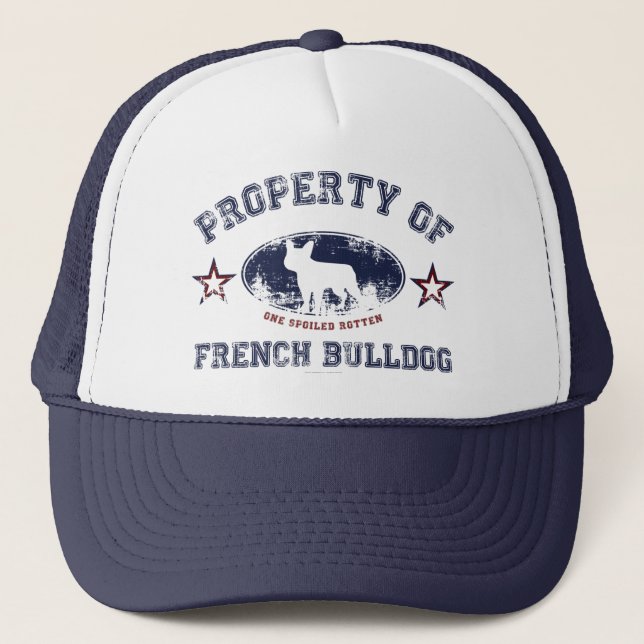 French Bulldog Trucker Hat (Front)