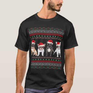 French Bulldog Ugly Christmas Sweater Essential T-
