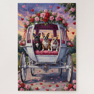 French Bulldog Valentine's Day  Jigsaw Puzzle