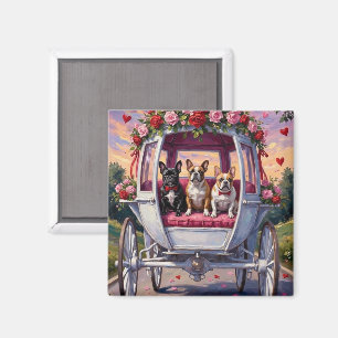 French Bulldog Valentine's Day Magnet