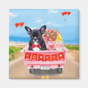 French Bulldog Valentine's Day Truck Magnet