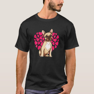 French Bulldog Valentine's Dog Owner T-Shirt