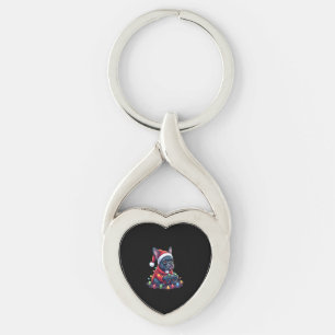 French Bulldog Video Game Controller Light Snow Sa Keychain