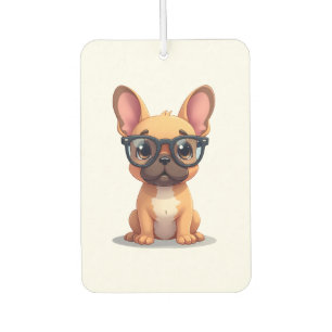 French Bulldog Wearing Glasses Copy Air Freshener