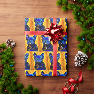 French Bulldog Wrapping Paper