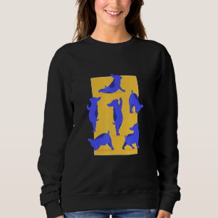 French Bulldog Yoga Puppy Yoga Poses And Meditatio Sweatshirt