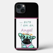 French Bulldogge Angel Case-Mate iPhone Hüll