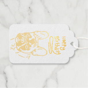 French bulldogge gift wraps  tags