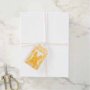 French bulldogge gift wraps  tags