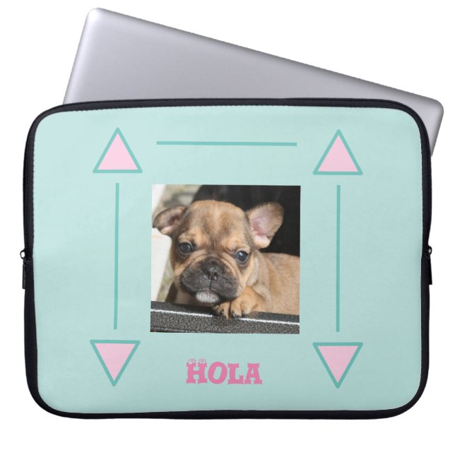 French Bulldogge Laptop Sleeve (Front)