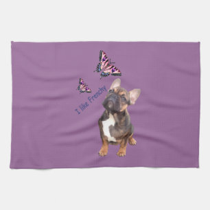 French Bulldogge table-ware cloth