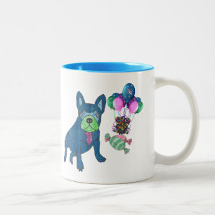 French Bulldogge Tasse Two-Tone Coffee Mug