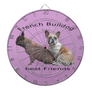 French Bulldoggen Dartboard