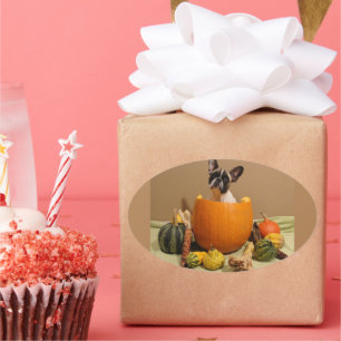 French Bulldoggen Halloween sticker