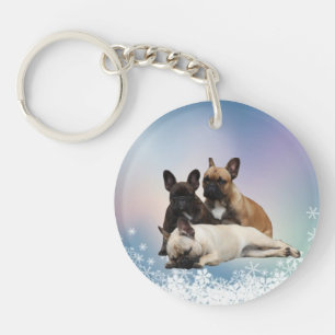 French Bulldoggen Key Keychain