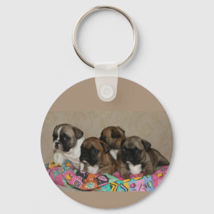 French Bulldoggen puppies key Keychain
