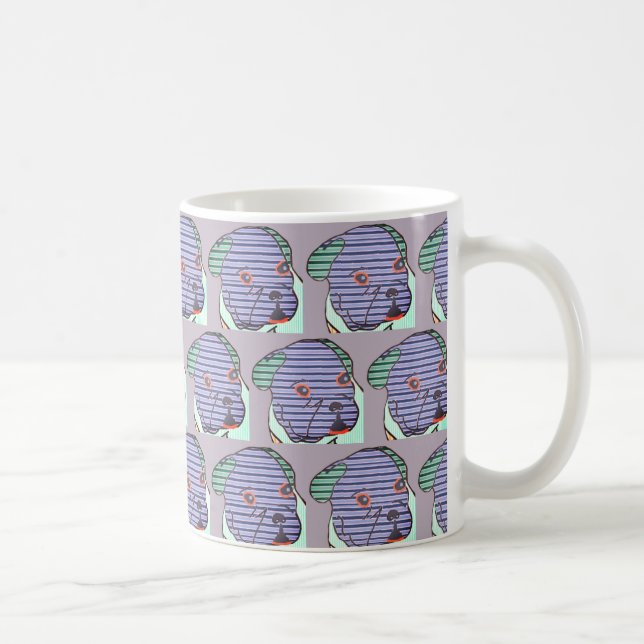 French Bulldogs Comic French Bulldog Coffee Mug (Right)