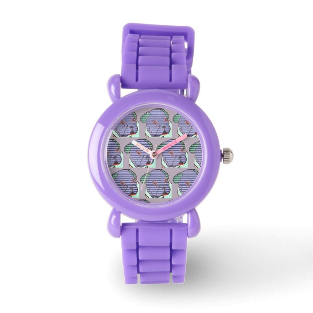 French Bulldogs Comic French Bulldog Watch (Front)