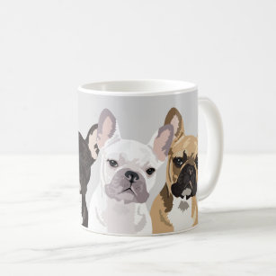 French Bulldogs   Cute Frenchie Bulldog Coffee Mug