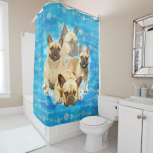 French Bulldogs - Frenchie collage