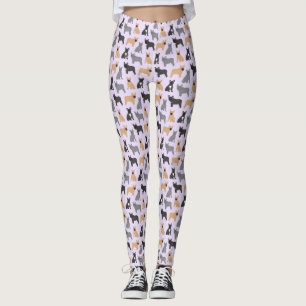 French Bulldogs Frenchies - Pick Your Color Leggings