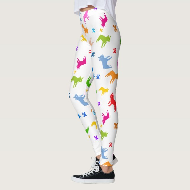 French Bulldogs Leggings (Left)