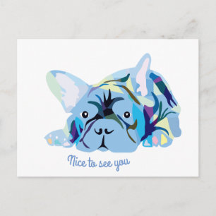 French Bulldogs Postcard