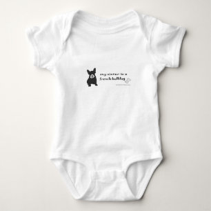 french bullodg - more breeds baby bodysuit