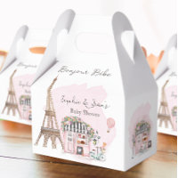 French Cafe Bonjour Bebe Paris Tea Baby Shower