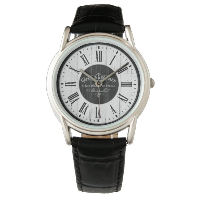French Cafe Classic Retro Watch (Front)