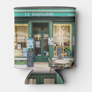 French cafes: Versailles cozy scene. Can Cooler