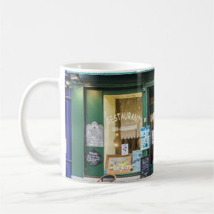 French cafes: Versailles cozy scene. Coffee Mug