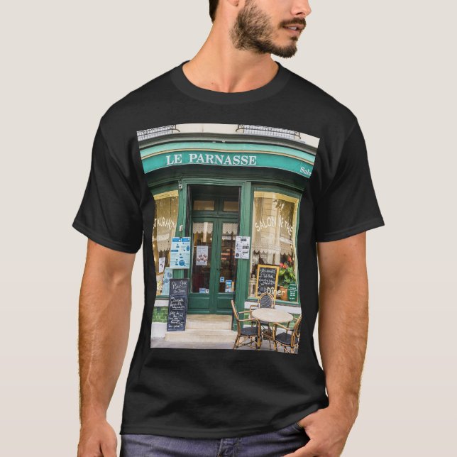 French cafes: Versailles cozy scene. T-Shirt (Front)