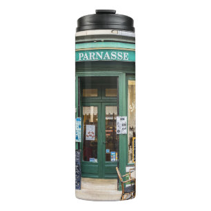 French cafes: Versailles cozy scene. Thermal Tumbler