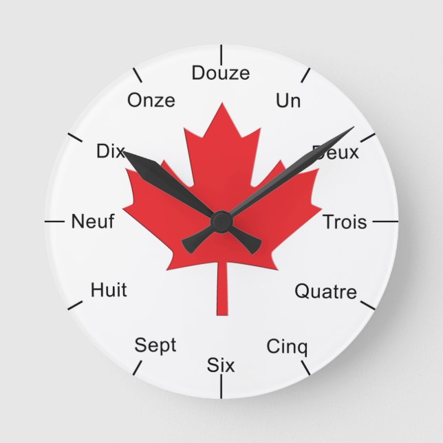 French Canadian Wall Clock (Front)