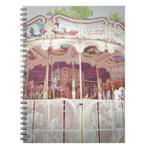 French carousel notebook