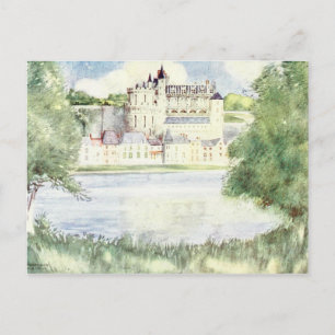 French Castle Postcard