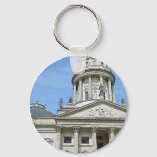 French Cathedral in Berlin Keychain