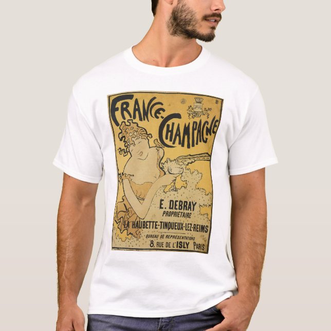 French Champagne T-Shirt (Front)