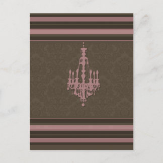 French Chandelier Postcard